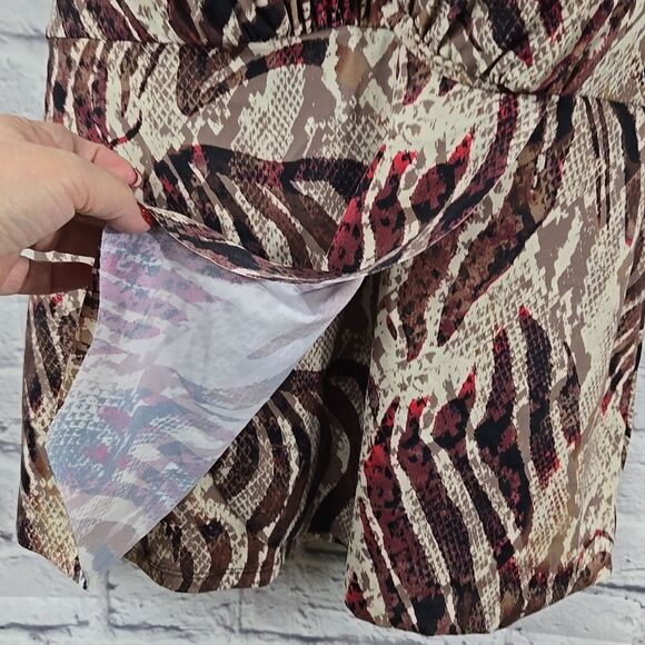 Swimsuits For All Women's Plus 38D Bra Sized Faux Flyaway Underwire Tankini Top - Picture 4 of 15